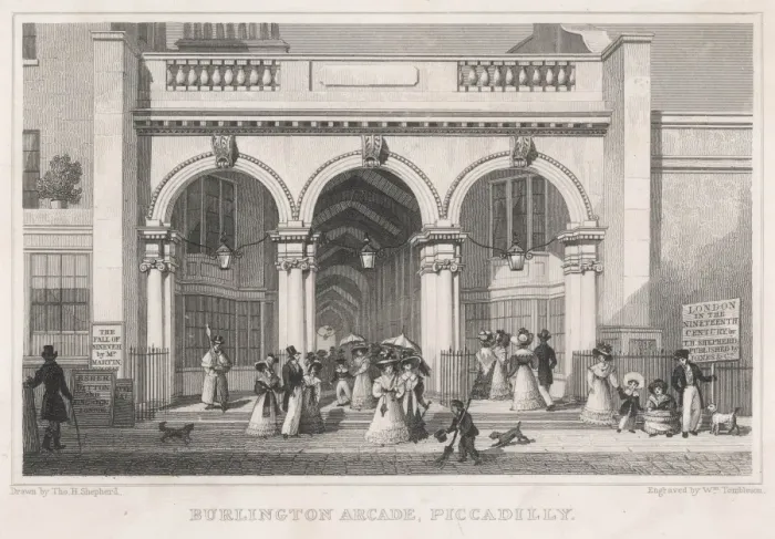 Framed Print : London / Burlington Arcade Framed Print : London / Burlington Arcade