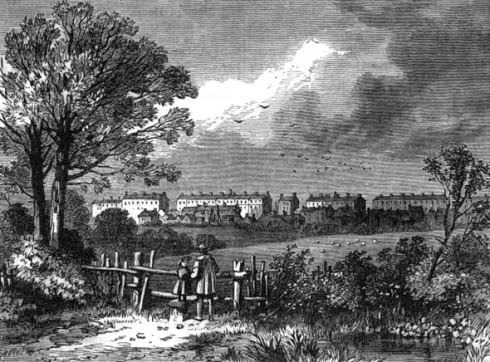 Framed Print : London / Camden Town / 1780 Framed Print : London / Camden Town / 1780