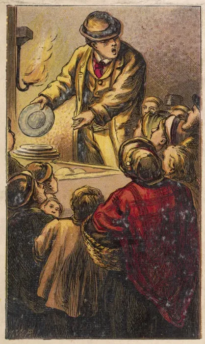 Framed Print : LONDON CHEAPJACK / 1870 Framed Print : LONDON CHEAPJACK / 1870