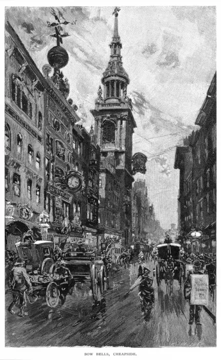 Framed Print : London Cheapside Framed Print : London Cheapside