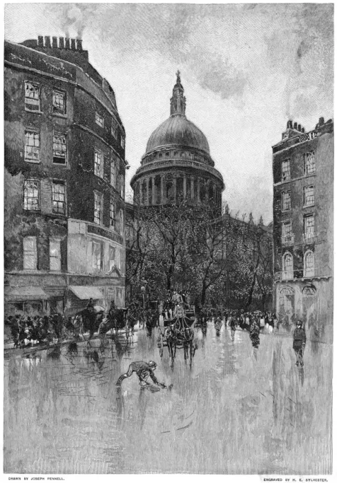 Framed Print : London Cheapside Framed Print : London Cheapside