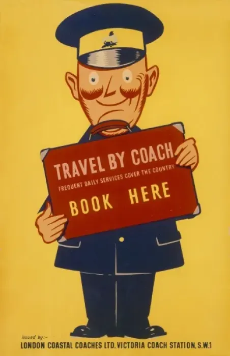 Framed Print : London Coastal Coaches Framed Print : London Coastal Coaches