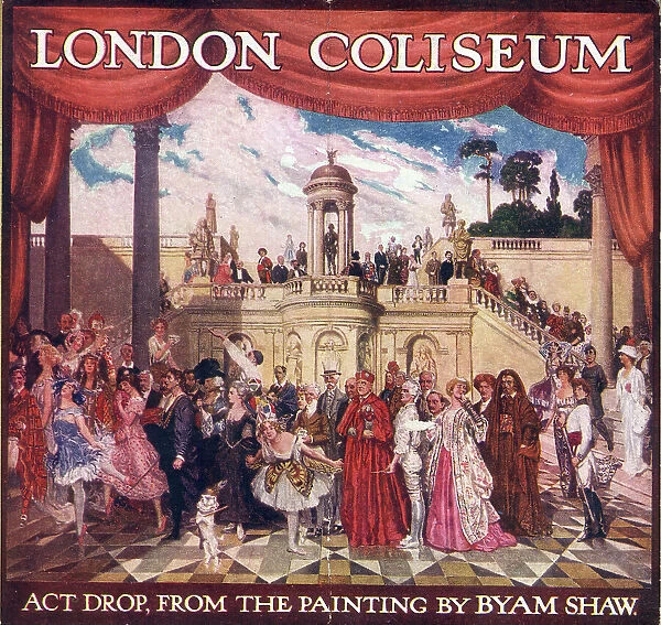 London Coliseum Theatre, Act Drop