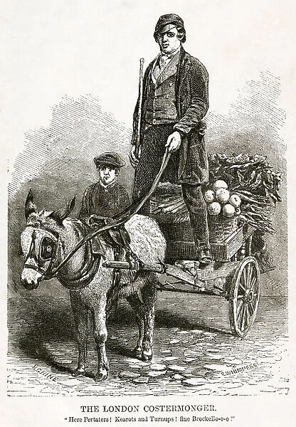 London costermonger 1850s