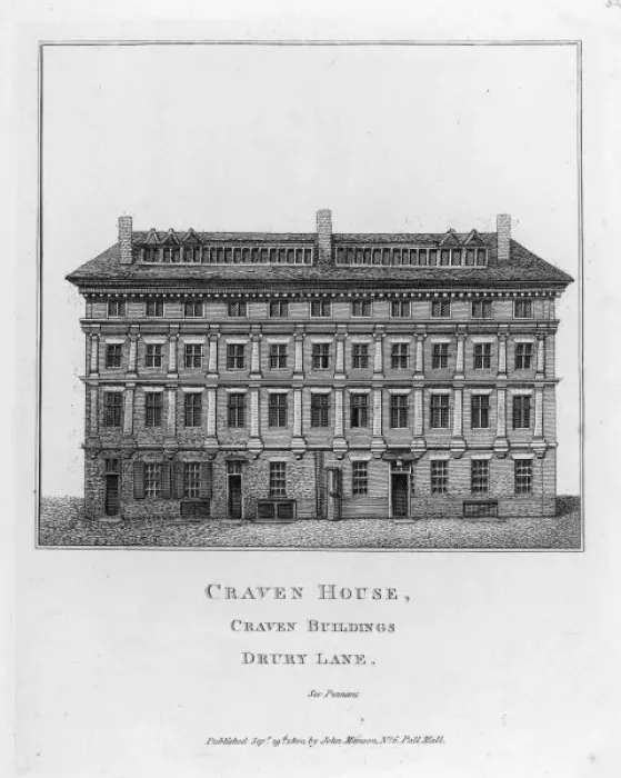 Framed Print : London / Craven House Framed Print : London / Craven House
