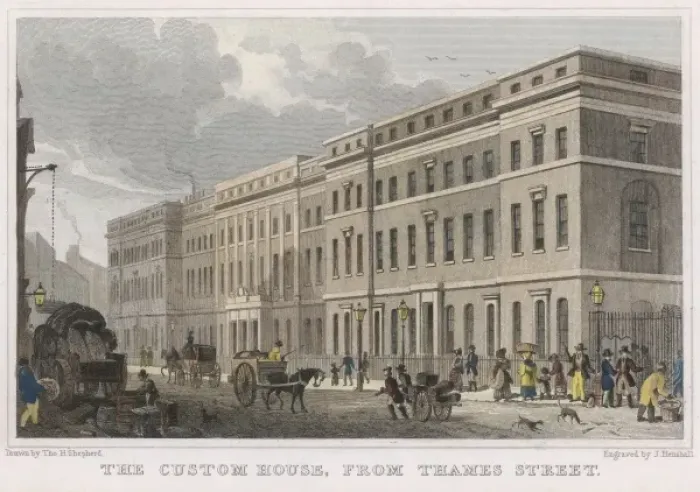 Framed Print : London Custom House Framed Print : London Custom House