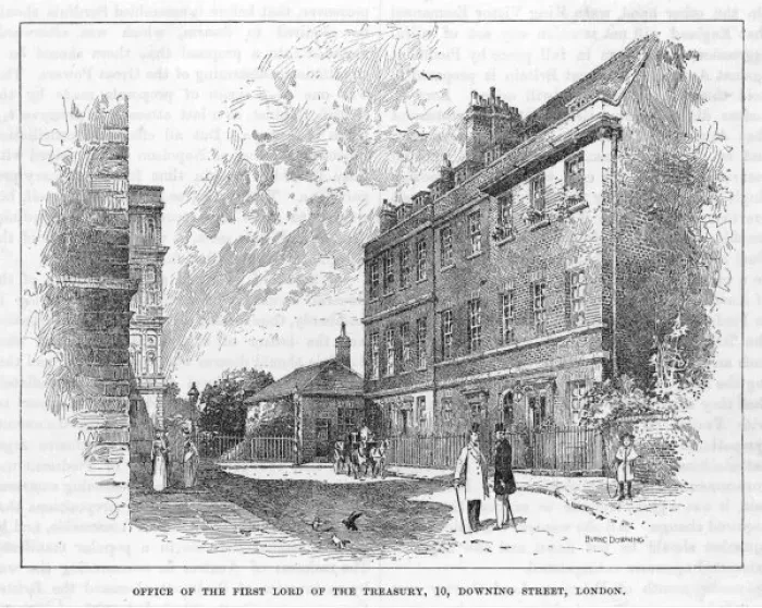 Framed Print : London / Downing Street Framed Print : London / Downing Street
