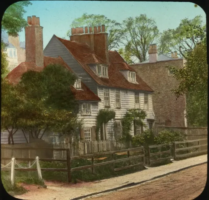 Framed Print : London, England - Cottages Framed Print : London, England - Cottages