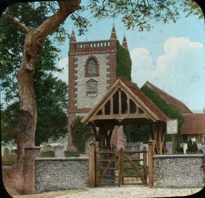Framed Print : London, England - Shoreham Church Framed Print : London, England - Shoreham Church