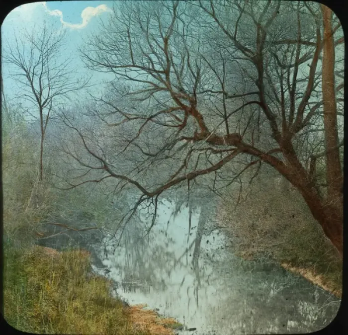 Framed Print : London, England - Source of River Brent