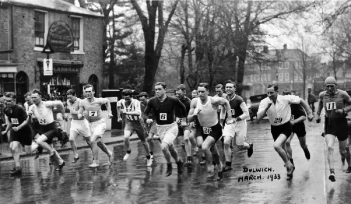 Framed Print : London Fire Brigade running race in Dulwich Framed Print : London Fire Brigade running race in Dulwich