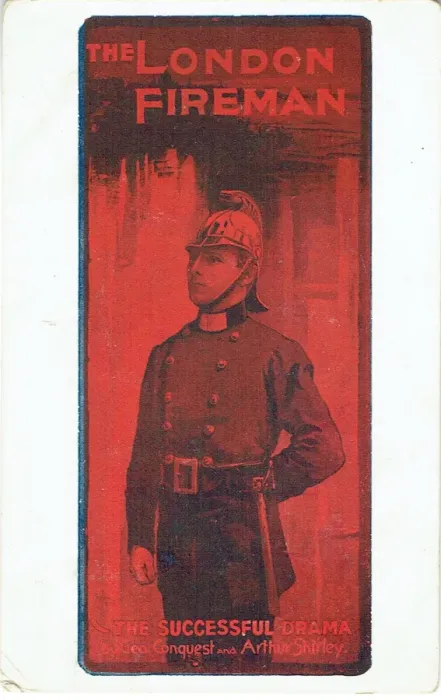 Framed Print : The London Fireman by George Conquest and Arthur Shirley Framed Print : The London Fireman by George Conquest and Arthur Shirley