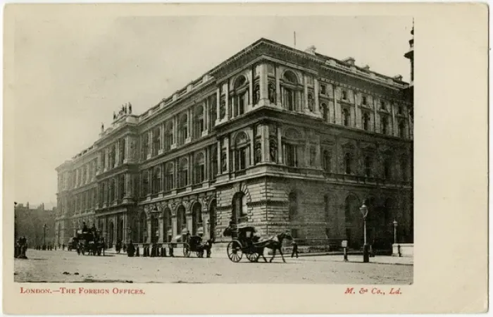 Framed Print : London - The Foreign Offices, Whitehall Framed Print : London - The Foreign Offices, Whitehall