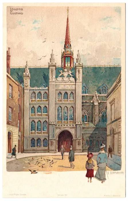 Framed Print : London Guildhall Framed Print : London Guildhall
