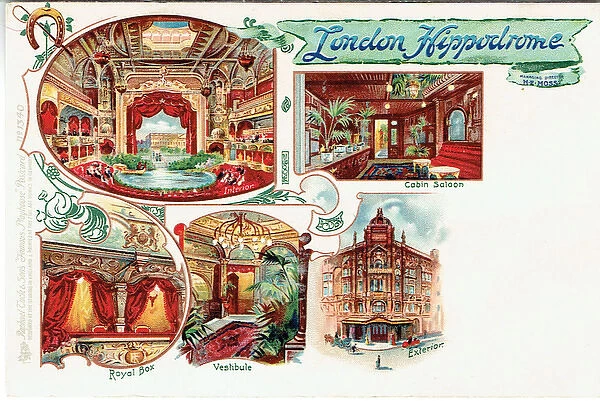 The London Hippodrome - interior
