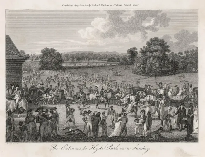 Framed Print : London / Hyde Park Framed Print : London / Hyde Park