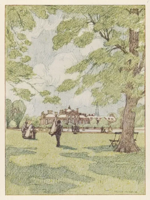 Framed Print : London / Hyde Park Framed Print : London / Hyde Park