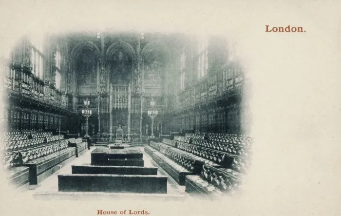 Framed Print : London - Interior of the House of Lords Framed Print : London - Interior of the House of Lords