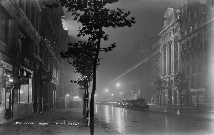 Framed Print : London Kingsway at Night Framed Print : London Kingsway at Night