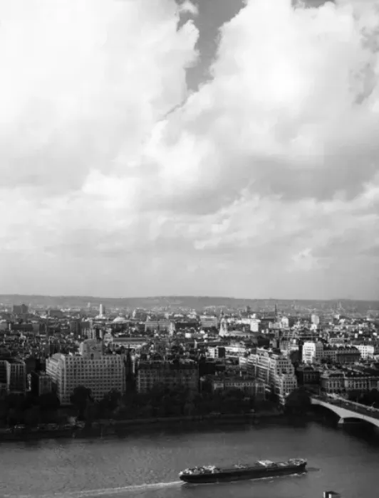 Framed Print : London Looking North Framed Print : London Looking North