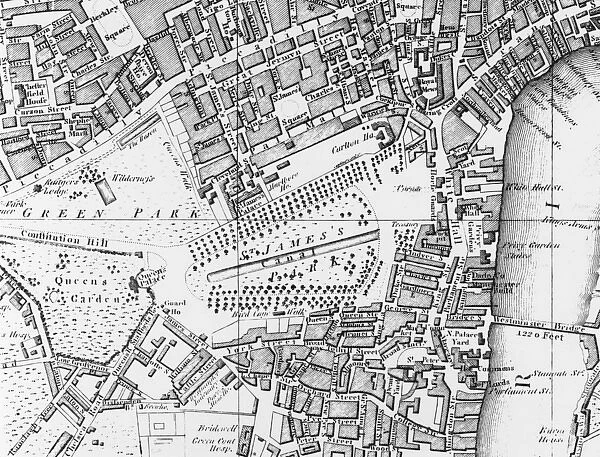 London Map, 1804