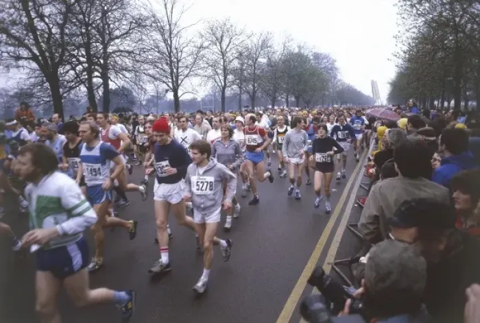 Framed Print : London Marathon 1981 Framed Print : London Marathon 1981