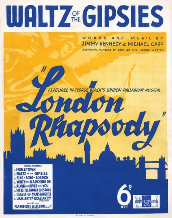 Framed Print : London Music Cover Framed Print : London Music Cover
