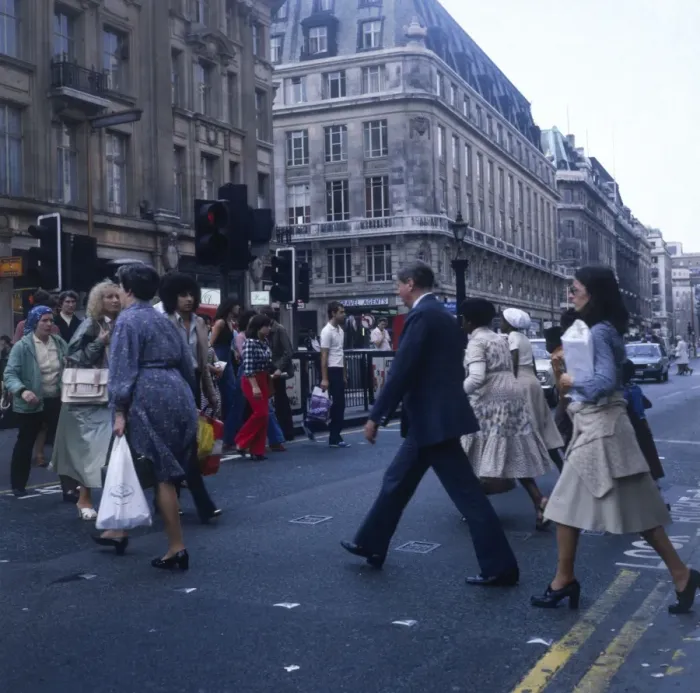 Framed Print : London Office Workers