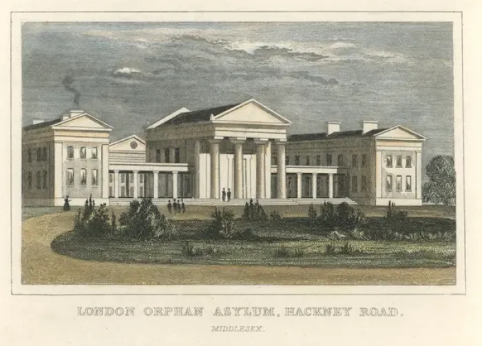 Framed Print : London Orphan Asylum, Hackney Road, Clapton Framed Print : London Orphan Asylum, Hackney Road, Clapton