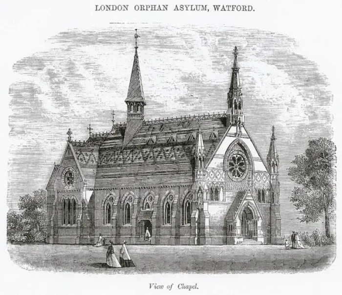 Framed Print : London Orphan Asylum, Watford, Chapel Framed Print : London Orphan Asylum, Watford, Chapel