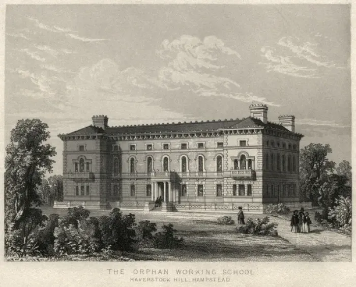 Framed Print : London Orphan Working School, Hampstead Framed Print : London Orphan Working School, Hampstead