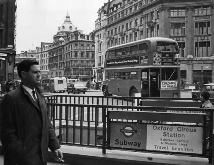 Framed Print : London / Oxford Circus Framed Print : London / Oxford Circus