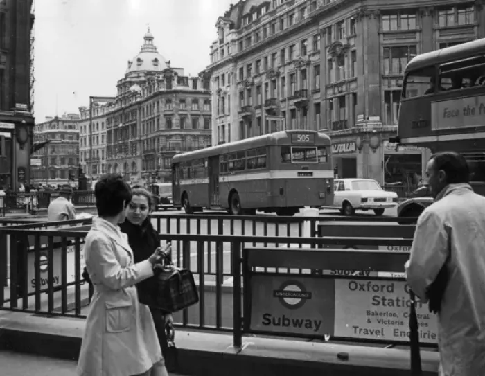 Framed Print : London / Oxford Circus Framed Print : London / Oxford Circus