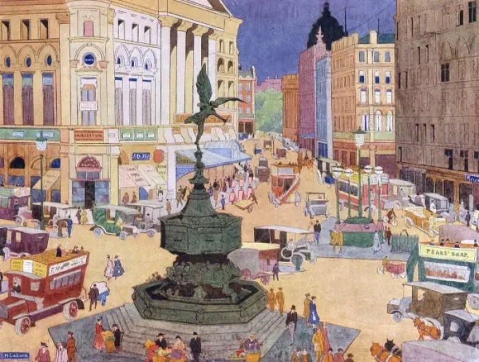 Framed Print : London / Piccadilly Circus Framed Print : London / Piccadilly Circus