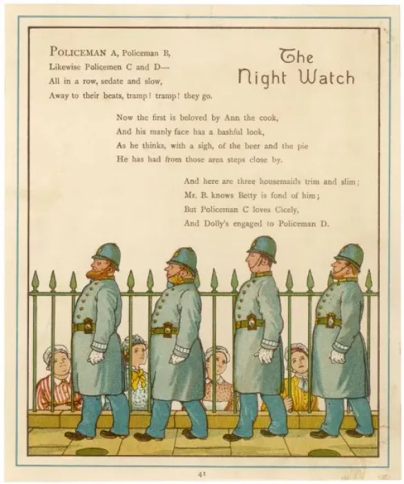 Framed Print : London Policemen