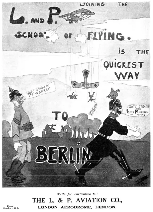Framed Print : London & Provincial School Of Flying Framed Print : London & Provincial School Of Flying