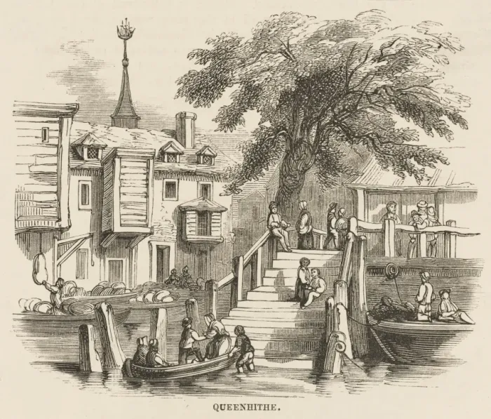 Framed Print : London Queenhithe Framed Print : London Queenhithe