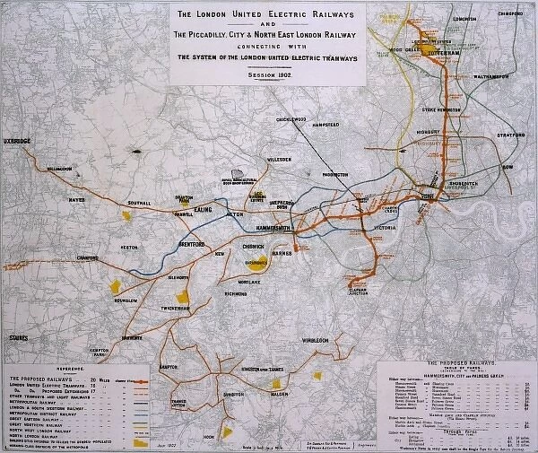 London railways map