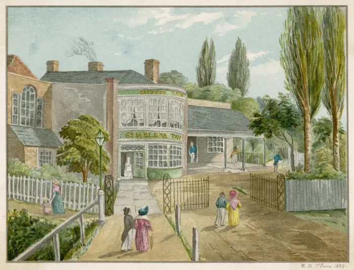 Framed Print : LONDON / ROTHERHITHE / 1839 Framed Print : LONDON / ROTHERHITHE / 1839