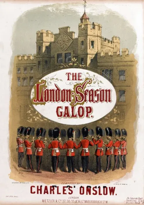 Framed Print : The London Season Galop Framed Print : The London Season Galop