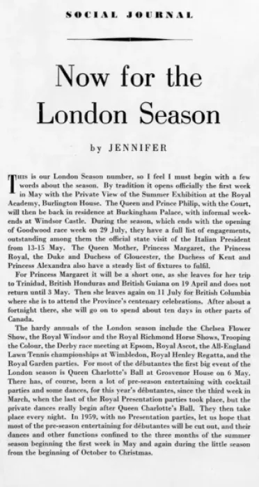 Framed Print : Now for the London Season by Jennifer in The Tatler Framed Print : Now for the London Season by Jennifer in The Tatler