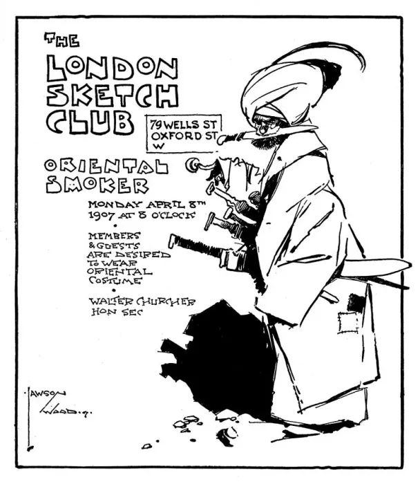 Framed Print : The London Sketch Club Framed Print : The London Sketch Club