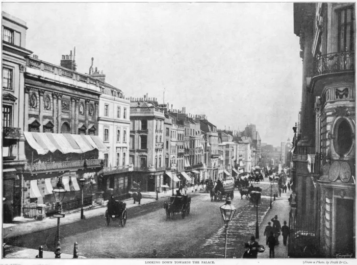 Framed Print : London / St James Street Framed Print : London / St James Street