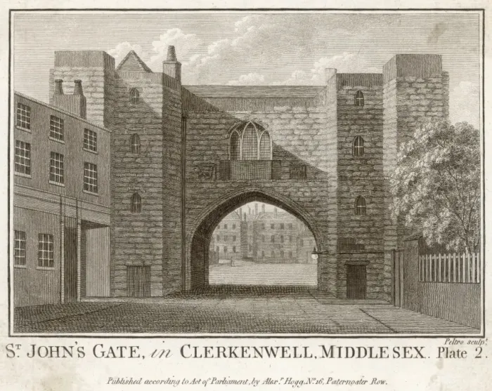 Framed Print : London / St. Johns Gate Framed Print : London / St. Johns Gate