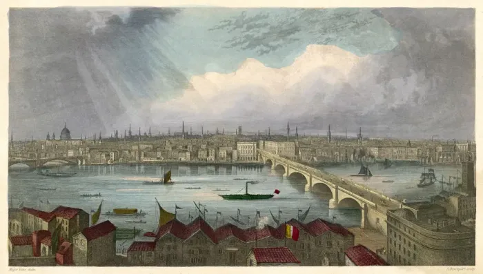 Framed Print : London from St Saviours Framed Print : London from St Saviours