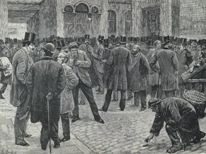 Framed Print : VALUE. London Stock Exchange (19th c.). Engraving Framed Print : VALUE. London Stock Exchange (19th c.). Engraving