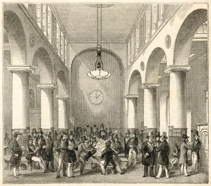 Framed Print : London Stock Exchange
