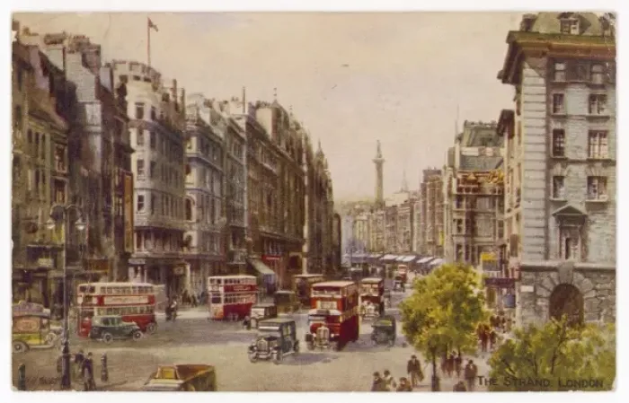 Framed Print : LONDON / STRAND / 1930 S Framed Print : LONDON / STRAND / 1930 S