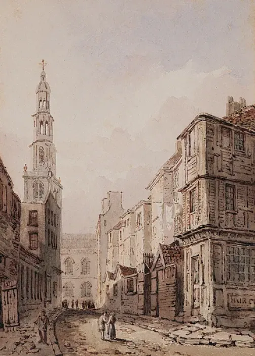 Framed Print : A London Street Framed Print : A London Street