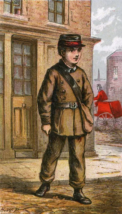 Framed Print : LONDON TELEGRAPH BOY Framed Print : LONDON TELEGRAPH BOY